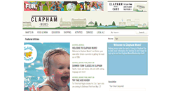 Desktop Screenshot of claphammums.com